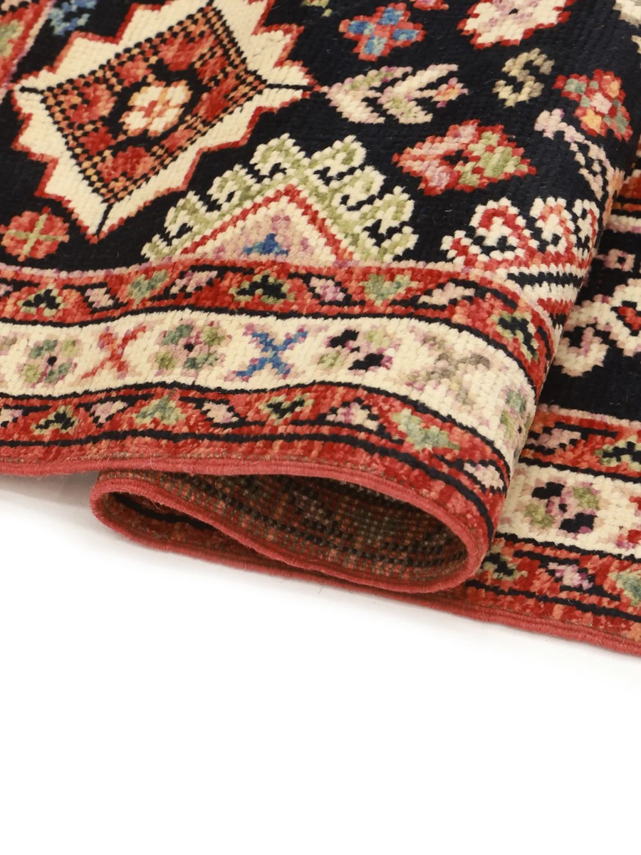 151x202 см, Афганистан, Казак, Wool, коричневый — вид 3