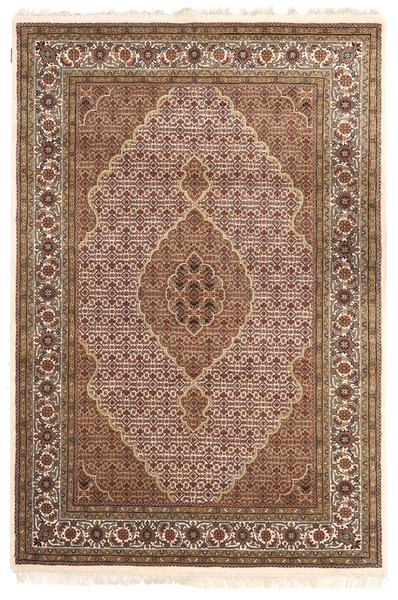 163x242 см, Индия, Табриз, Wool, коричневый