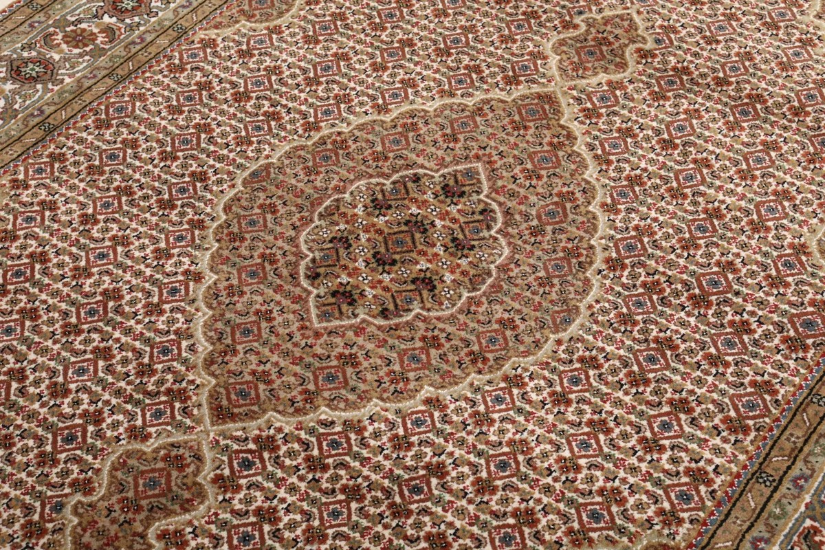 163x242 см, Индия, Табриз, Wool, коричневый — вид 4