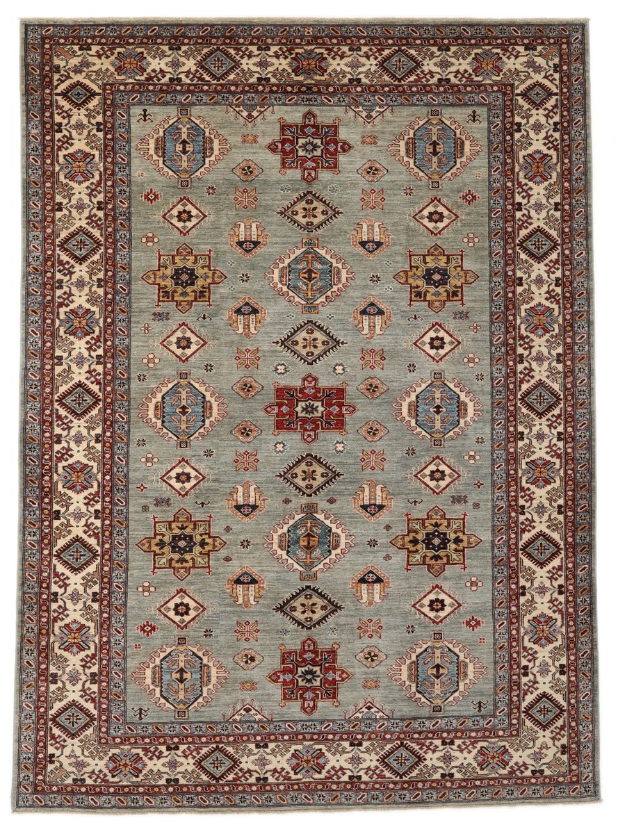 248x339 см, Афганистан, Казак, Wool, коричневый
