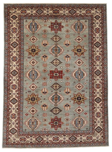 248x339 см, Афганистан, Казак, Wool, коричневый