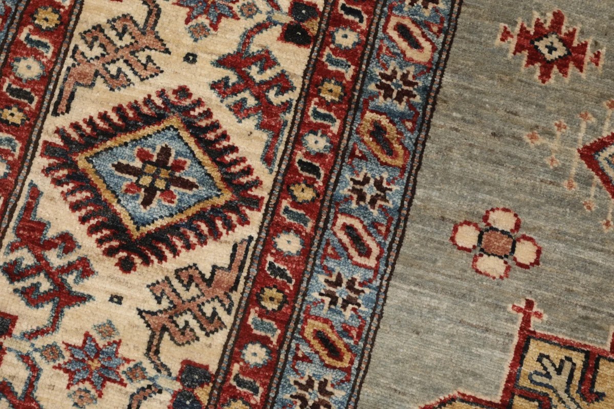 248x339 см, Афганистан, Казак, Wool, коричневый — вид 6