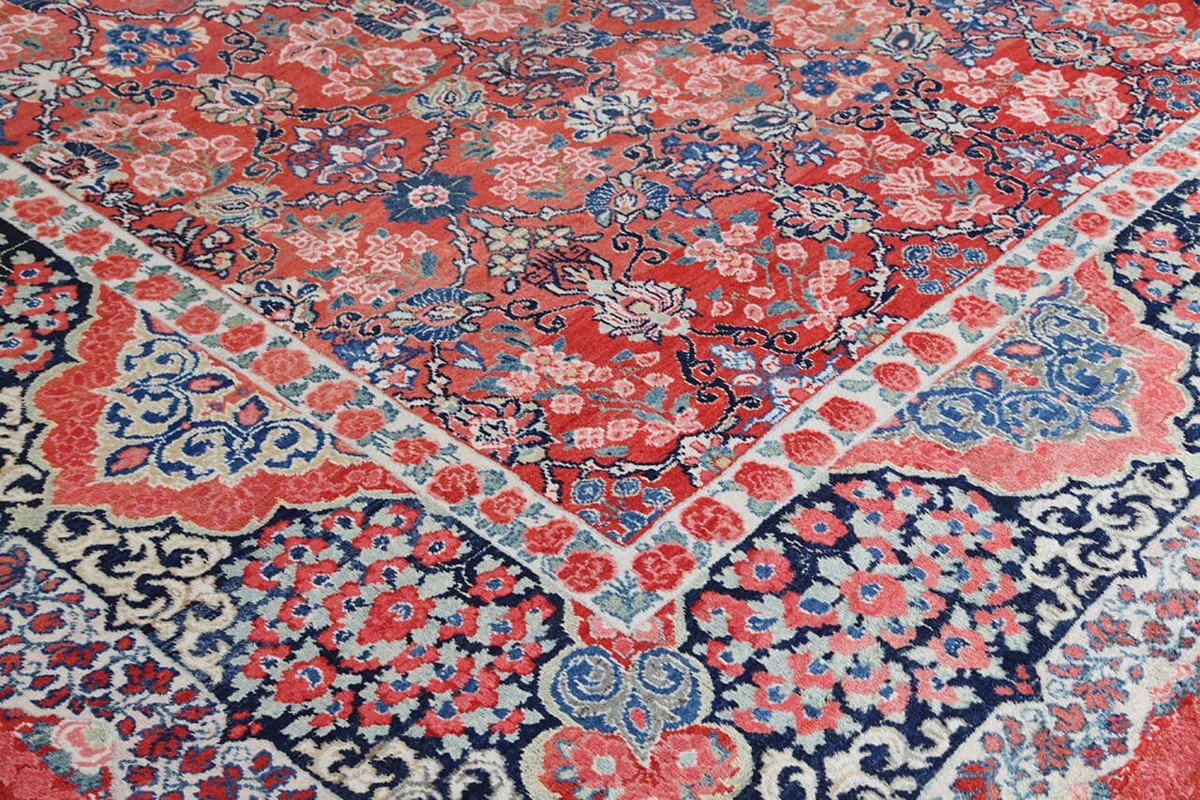 350x543 см, Иран, Сарук, Wool, красный — вид 2