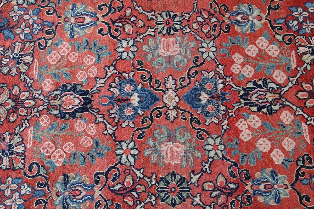 350x543 см, Иран, Сарук, Wool, красный — вид 3