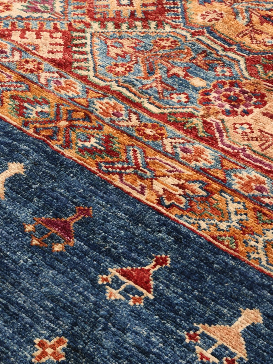 160x209 см, Афганистан, Восточные, Wool, красный — вид 5