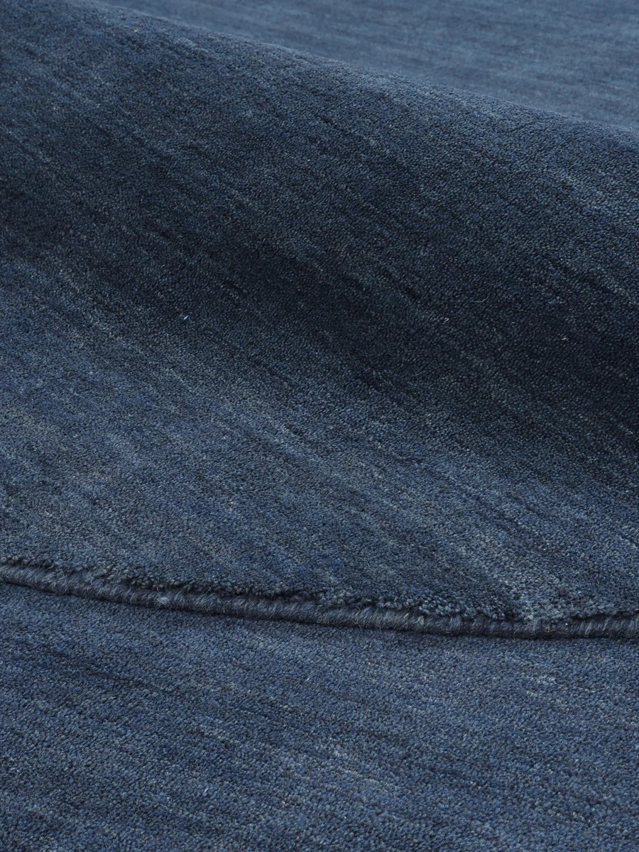Ø200 см, Индия, Современные, Wool, тёмно-синий — вид 3