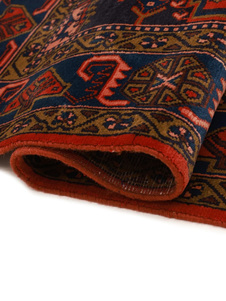 207x307 см, Иран, Восточные, Wool, чёрный — вид 5