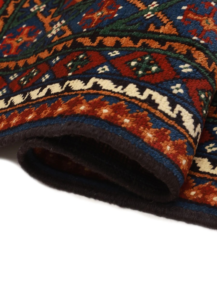 146x196 см, Афганистан, Акче, Wool, чёрный — вид 5