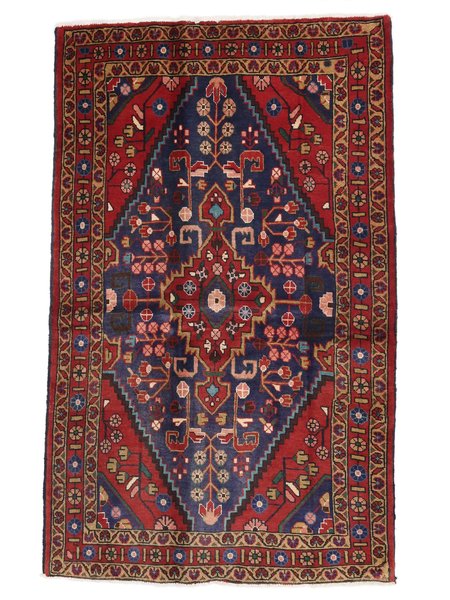 109x213 см, Иран, Хамадан, Wool, чёрный