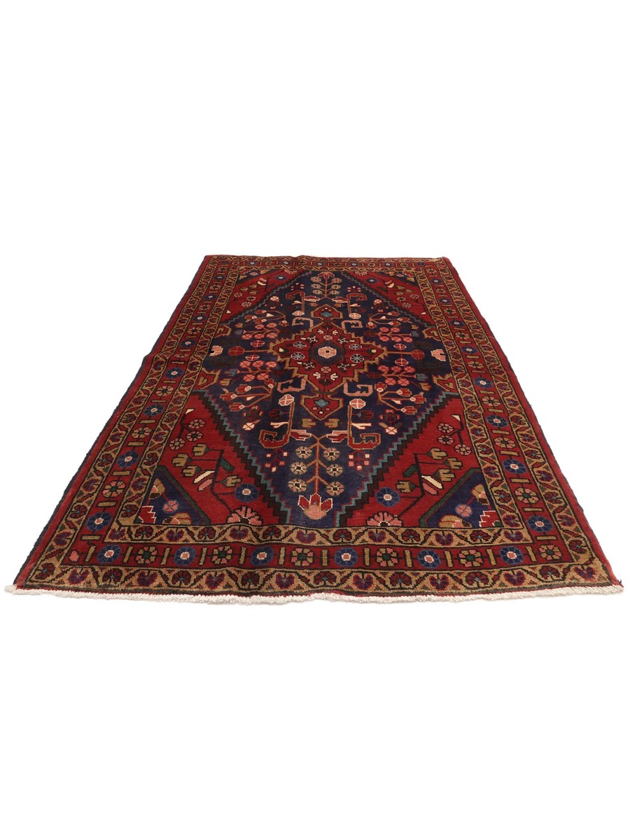 109x213 см, Иран, Хамадан, Wool, чёрный — вид 3