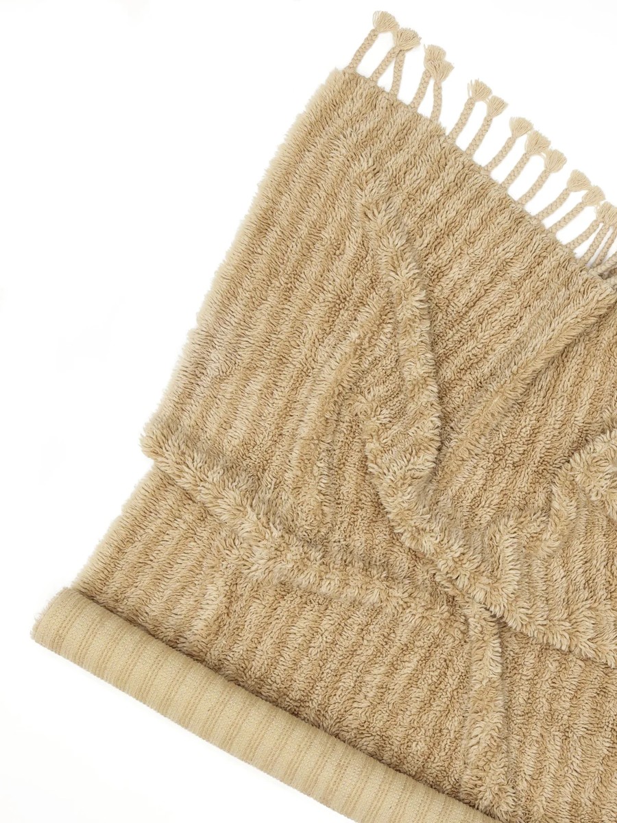 200x300 см, Индия, Шэгги, Wool, бежевый — вид 4