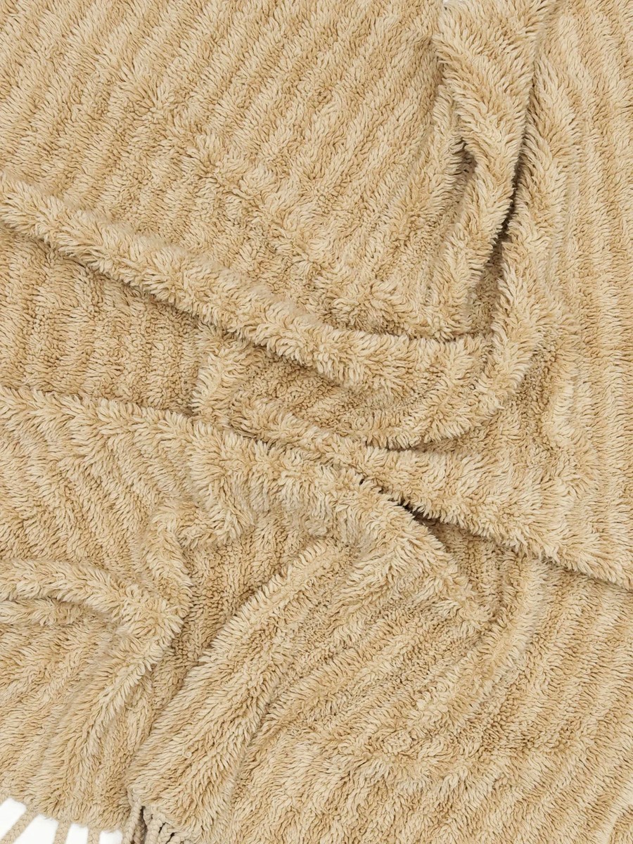 200x300 см, Индия, Шэгги, Wool, бежевый — вид 5