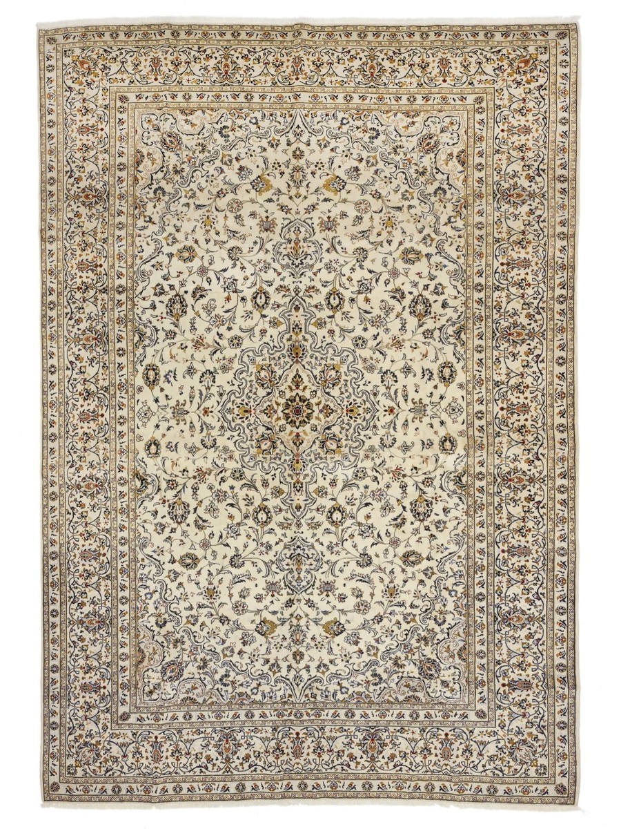 293x406 см, Иран, Кашан, Wool, оранжевый