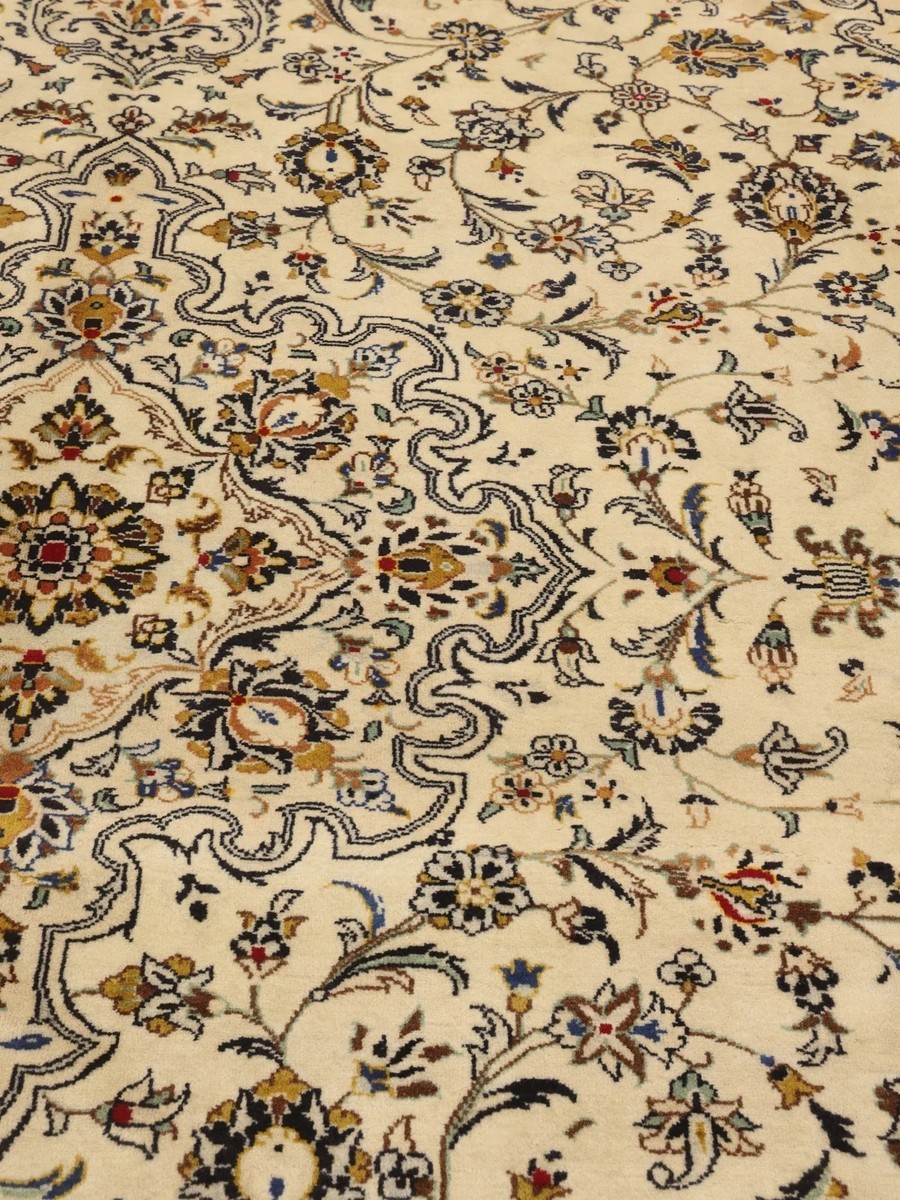 293x406 см, Иран, Кашан, Wool, оранжевый — вид 4