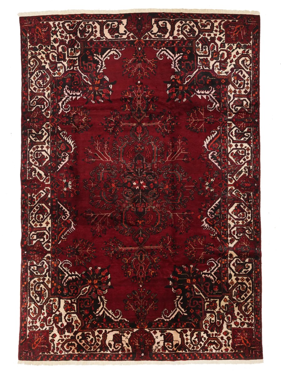 200x300 см, Иран, Бахтиари, Wool, чёрный