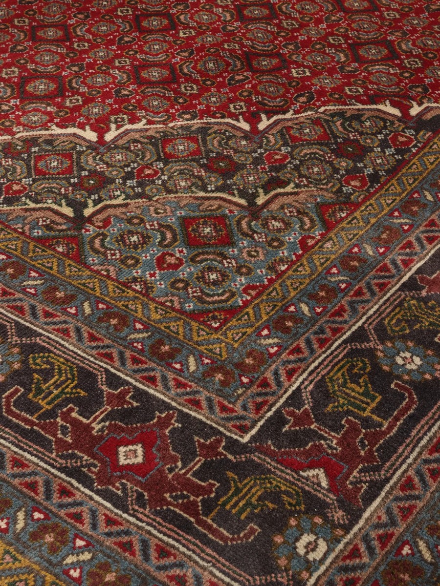 199x286 см, Иран, Табриз, Wool, коричневый — вид 3