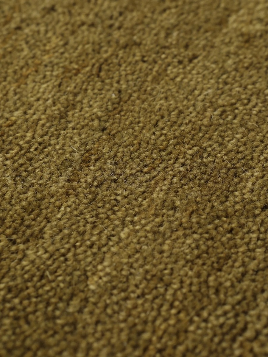 Ø150 см, Индия, Однотонные, Wool, зелёный — вид 6