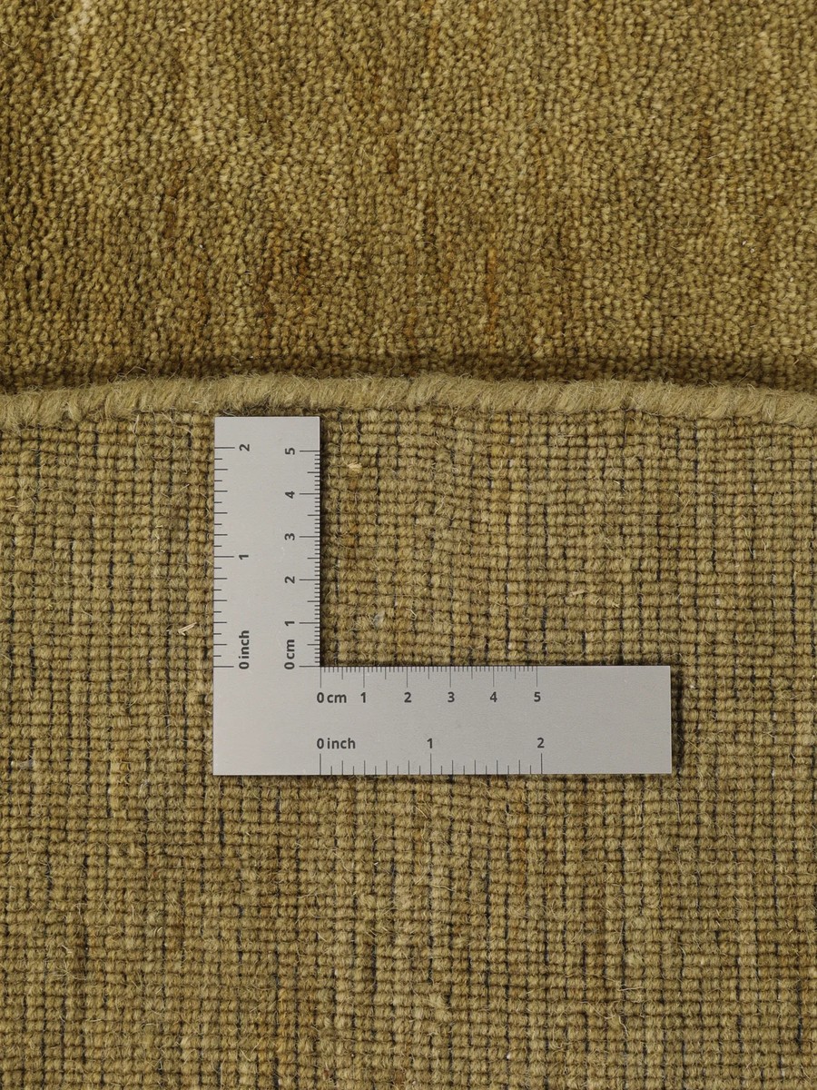 Ø150 см, Индия, Однотонные, Wool, зелёный — вид 7
