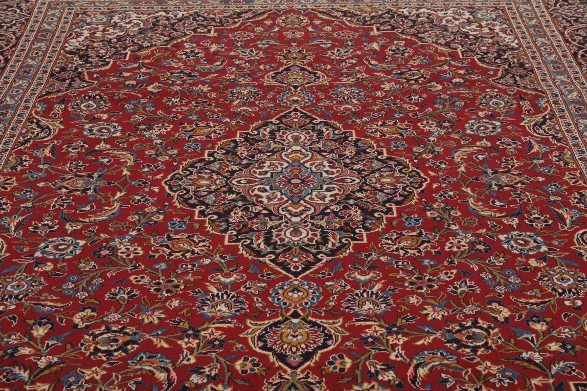 247x342 см, Иран, Кашан, Wool, красный — вид 2