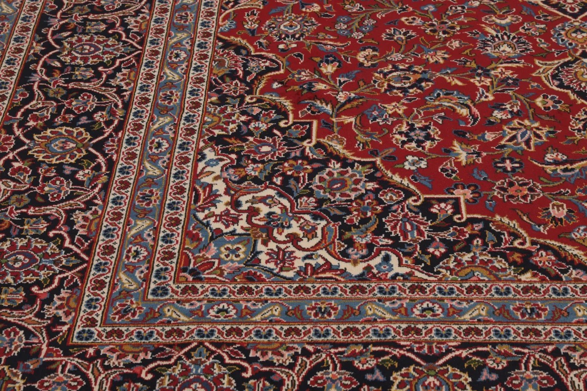 247x342 см, Иран, Кашан, Wool, красный — вид 3