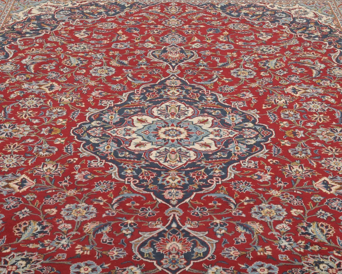 284x370 см, Иран, Кашан, Wool, красный — вид 2