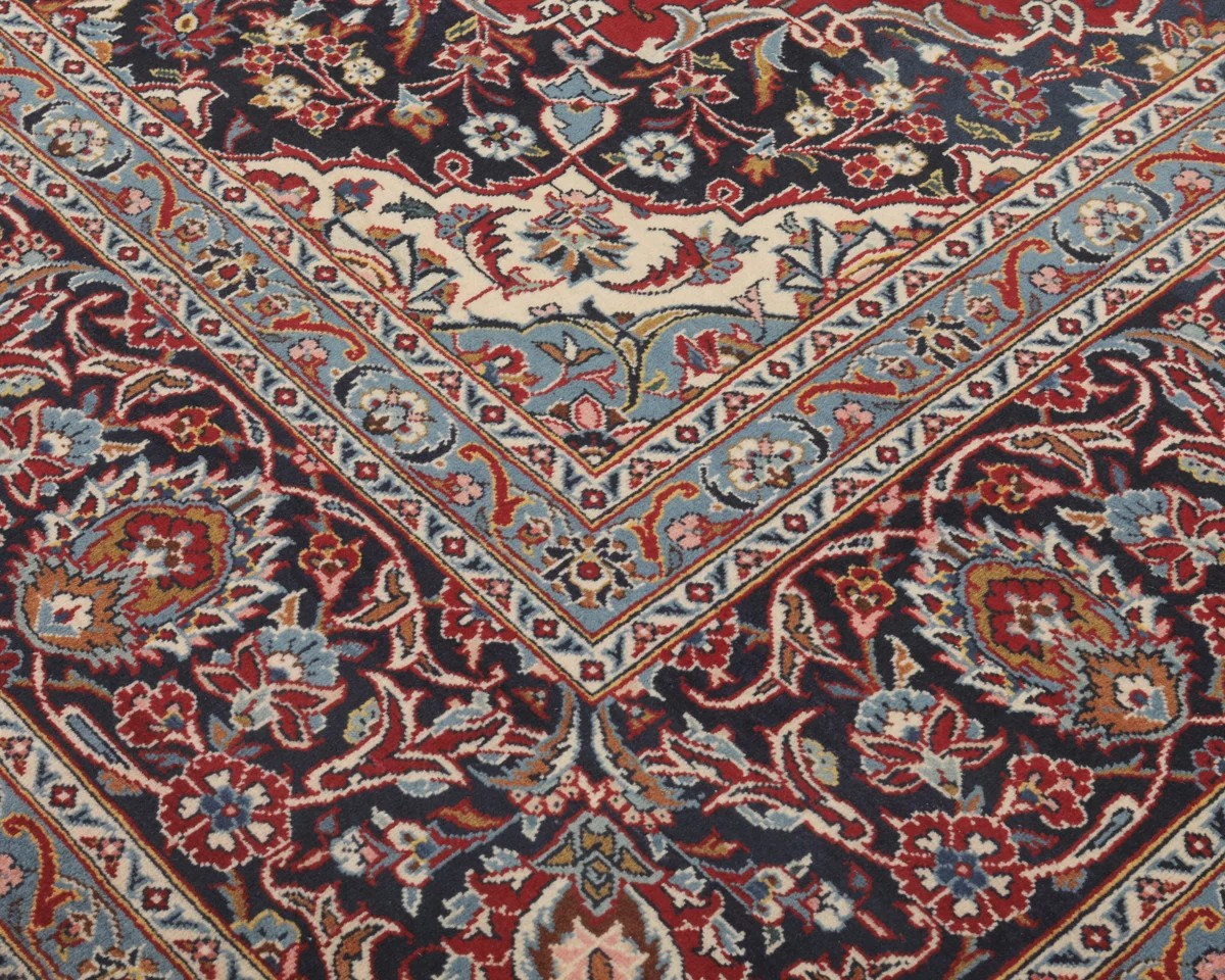 284x370 см, Иран, Кашан, Wool, красный — вид 3