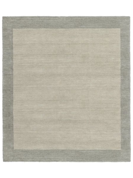 250x300 см, Индия, Однотонные, Wool, серо-бежевый
