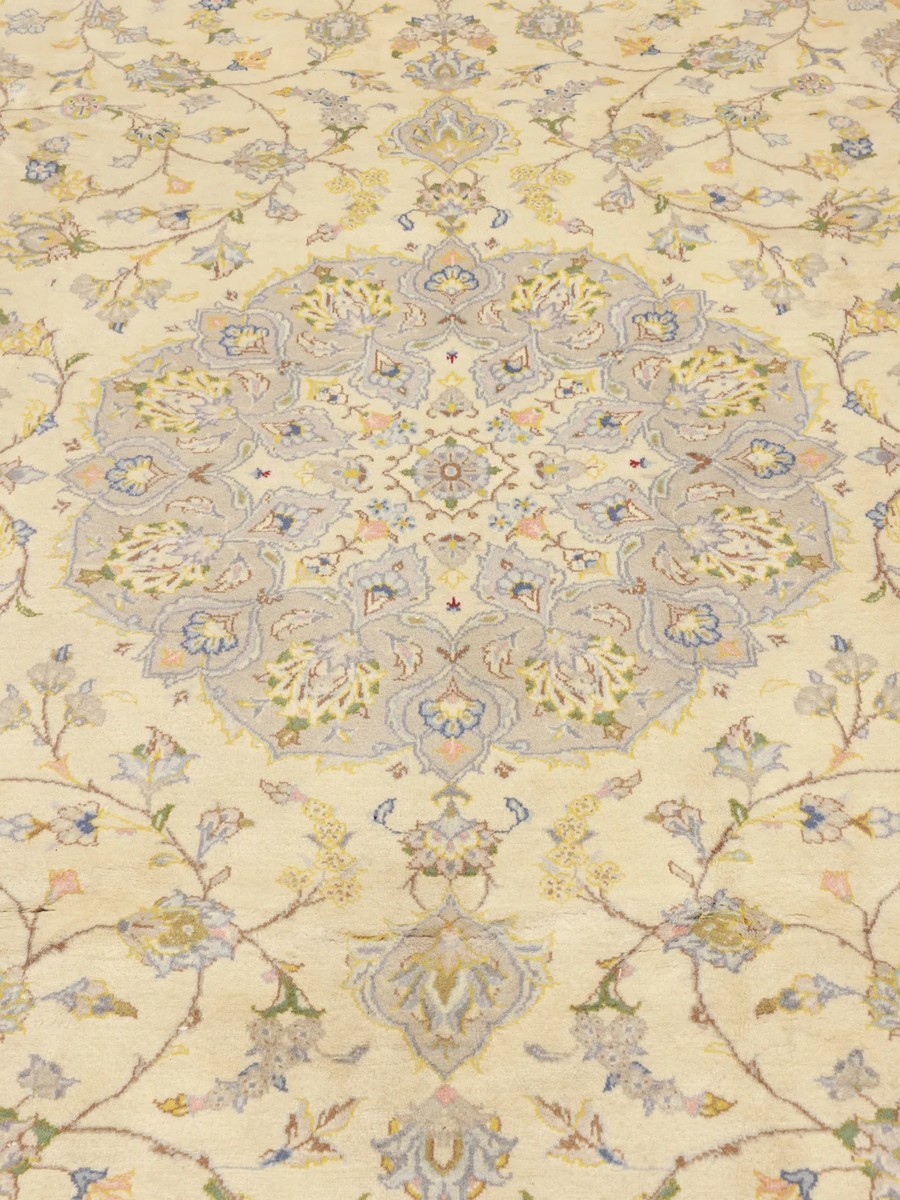 240x353 см, Иран, Кашан, Wool, оранжевый — вид 3