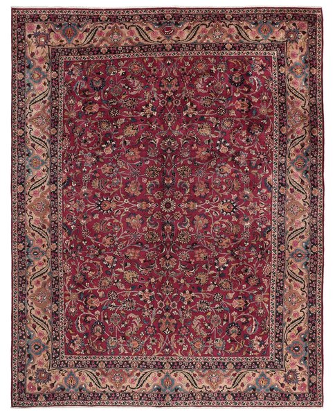 300x386 см, Иран, Машад, Wool, красный