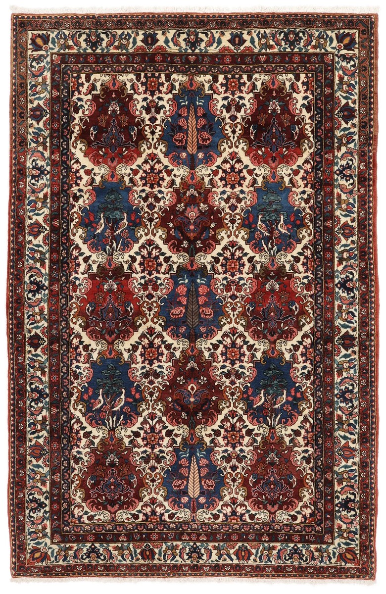 162x250 см, Иран, Бахтиари, Wool, чёрный