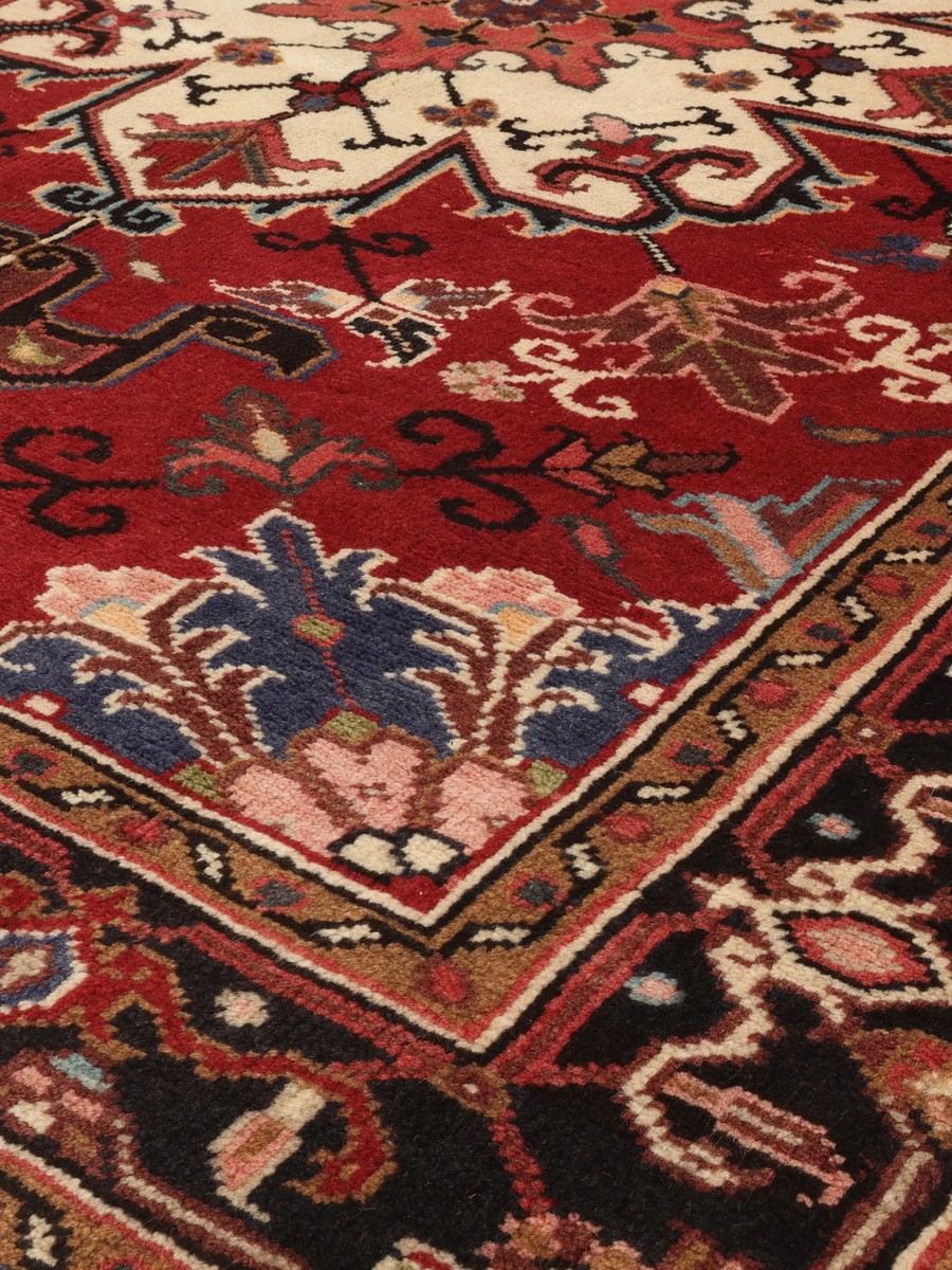 149x187 см, Иран, Хамадан, Wool, чёрный — вид 4