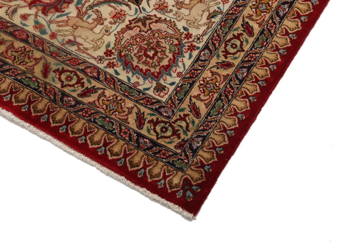 378x660 см, Иран, Табриз, Wool, оранжевый — вид 3