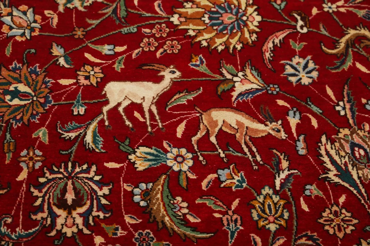 378x660 см, Иран, Табриз, Wool, оранжевый — вид 6
