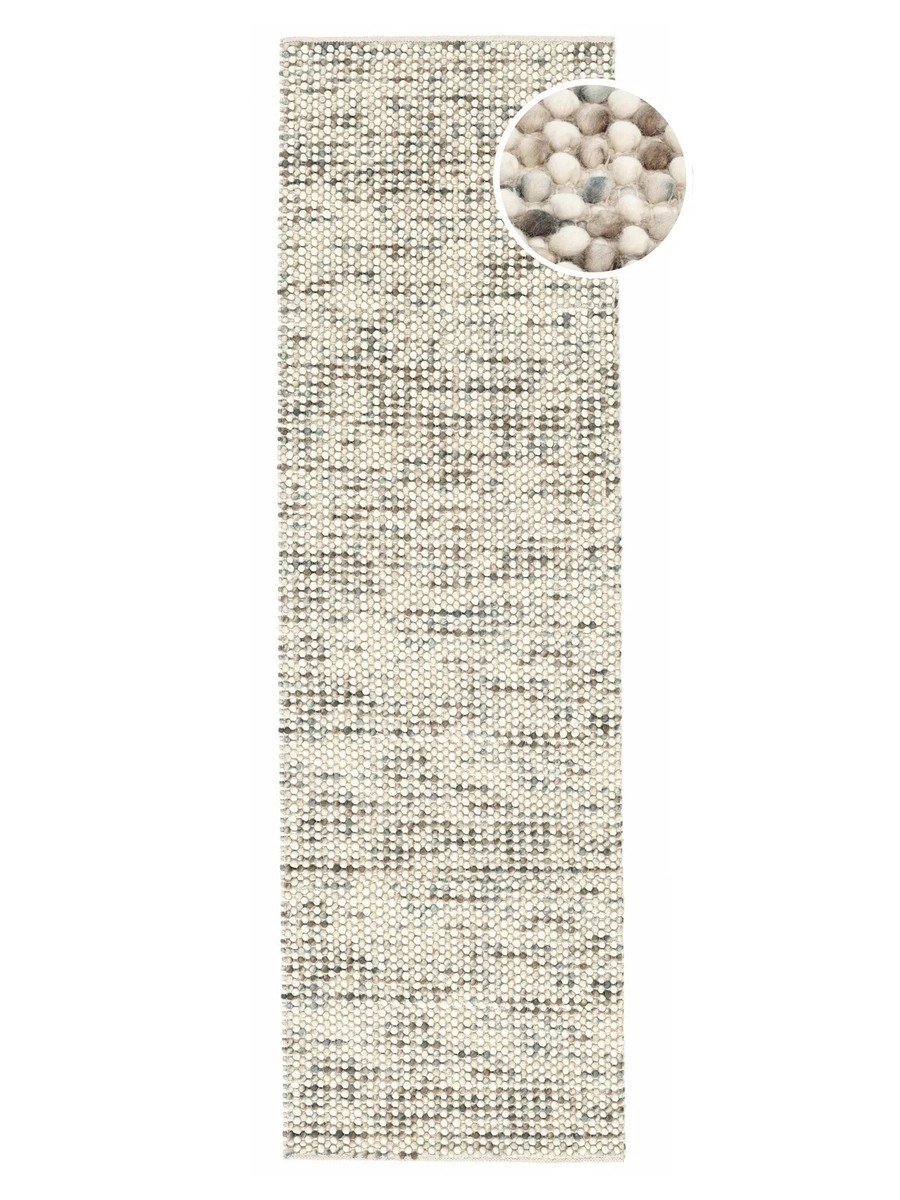 80x300 см, Индия, Современные, Wool, серый