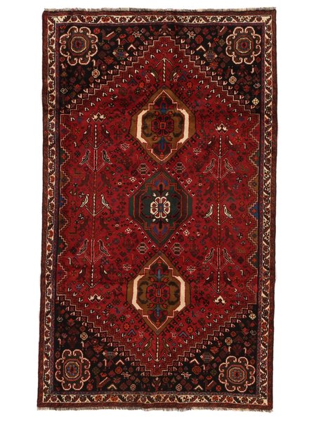 165x278 см, Иран, Кашкай, Wool, чёрный