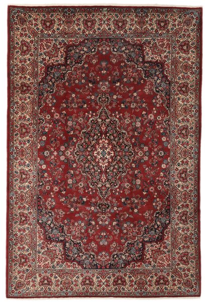 213x315 см, Иран, Муд, Wool, чёрный