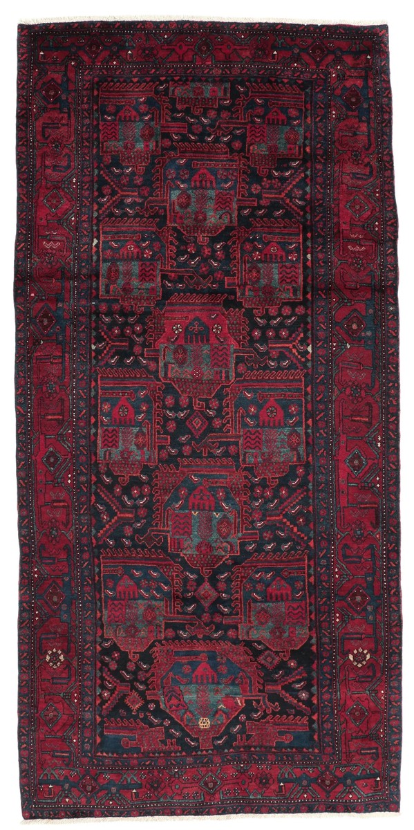 149x318 см, Иран, Восточные, Wool, чёрный