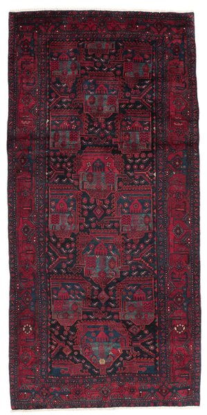 149x318 см, Иран, Восточные, Wool, чёрный