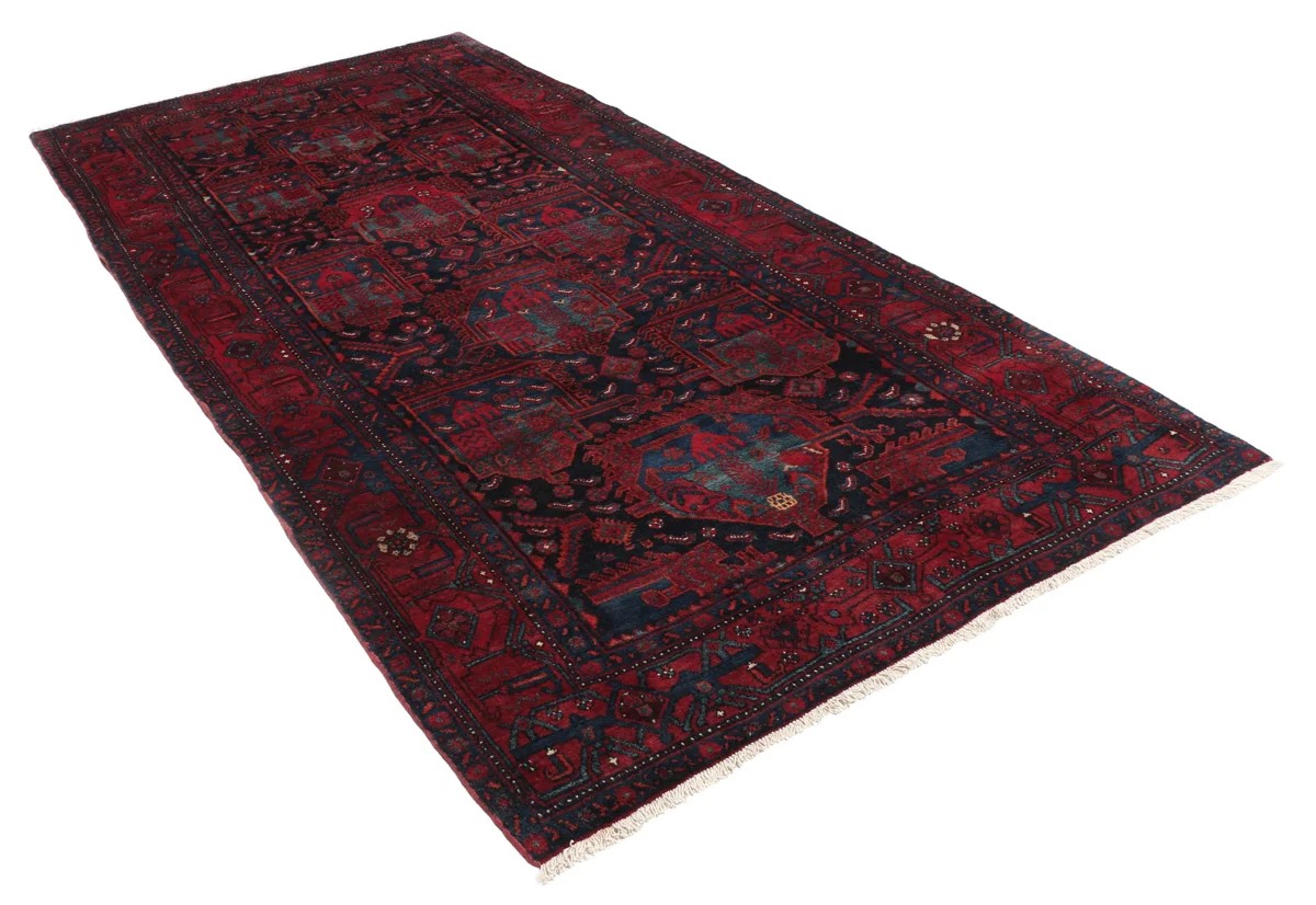 149x318 см, Иран, Восточные, Wool, чёрный — вид 2