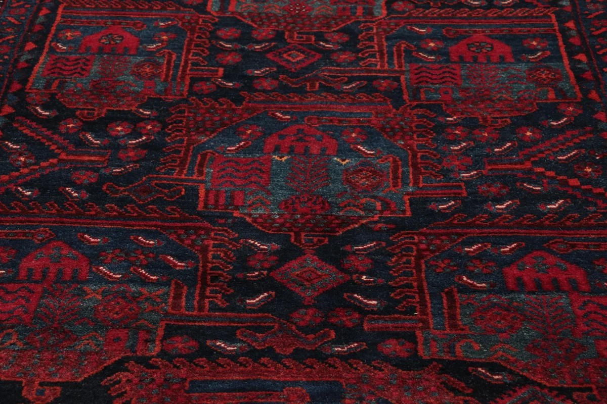 149x318 см, Иран, Восточные, Wool, чёрный — вид 7