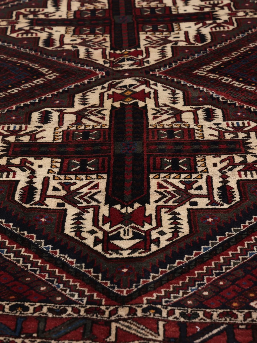 115x156 см, Иран, Восточные, Wool, чёрный — вид 5