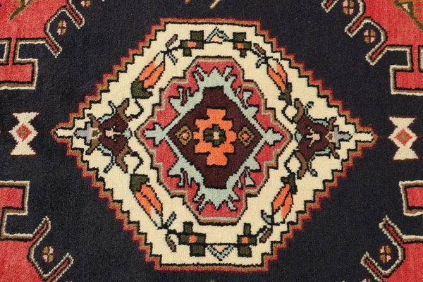123x188 см, Иран, Хамадан, Wool, чёрный