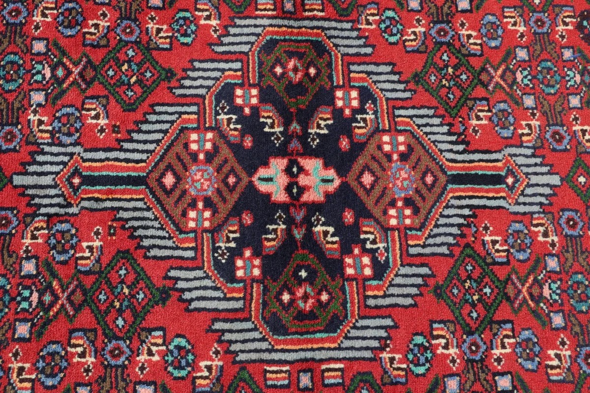 110x160 см, Иран, Хамадан, Wool, чёрный — вид 3