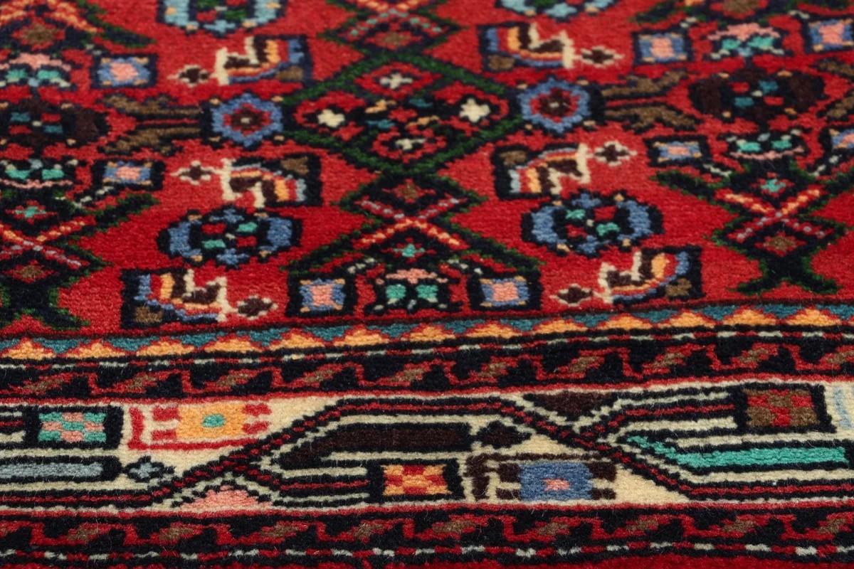 110x160 см, Иран, Хамадан, Wool, чёрный — вид 5