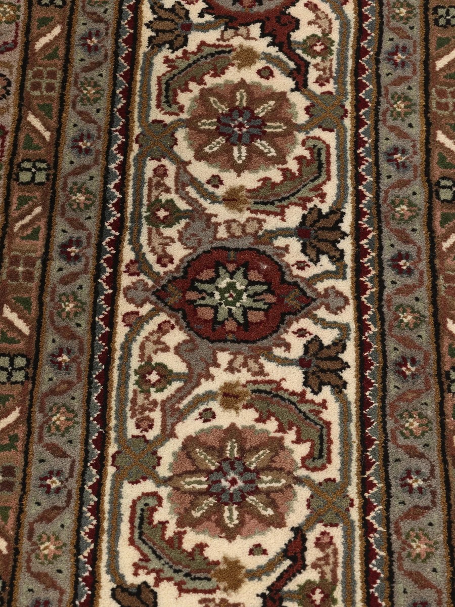 305x420 см, Индия, Табриз, Wool, чёрный — вид 6