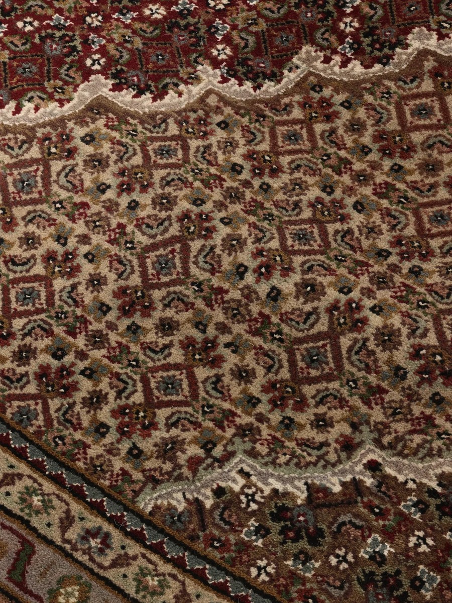 305x420 см, Индия, Табриз, Wool, чёрный — вид 7