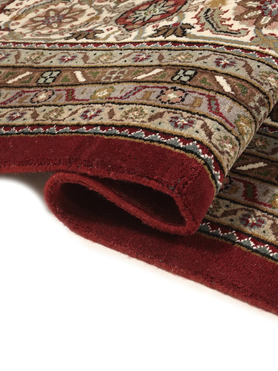 305x420 см, Индия, Табриз, Wool, чёрный — вид 8