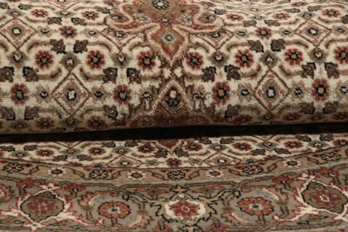Ø150 см, Индия, Табриз, Wool, чёрный — вид 6