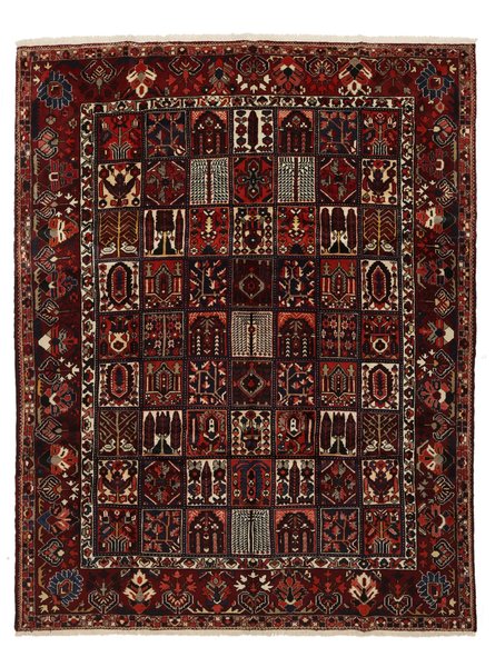 305x377 см, Иран, Бахтиари, Wool, чёрный
