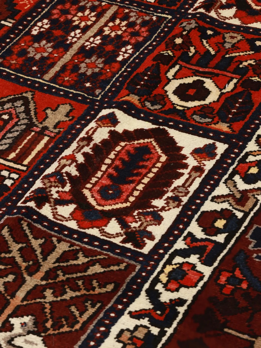 305x377 см, Иран, Бахтиари, Wool, чёрный — вид 4